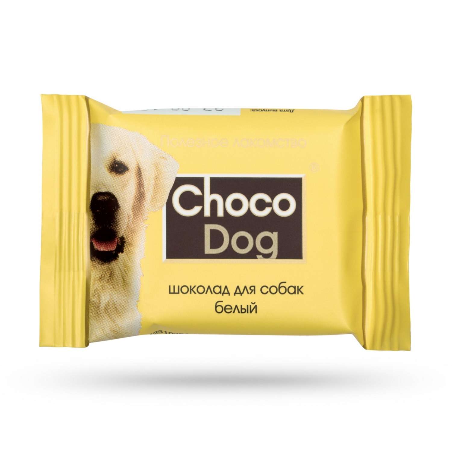 Лакомство для собак Veda Choco dog шоколад белый 15г*6шт - фото 1