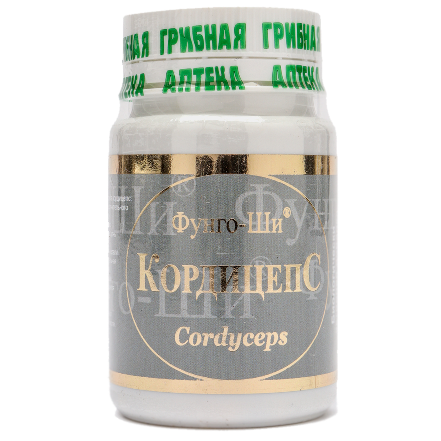 Натуральный грибной препарат Грибная аптека Кордицепс для иммунитета 60 капсул - фото 1