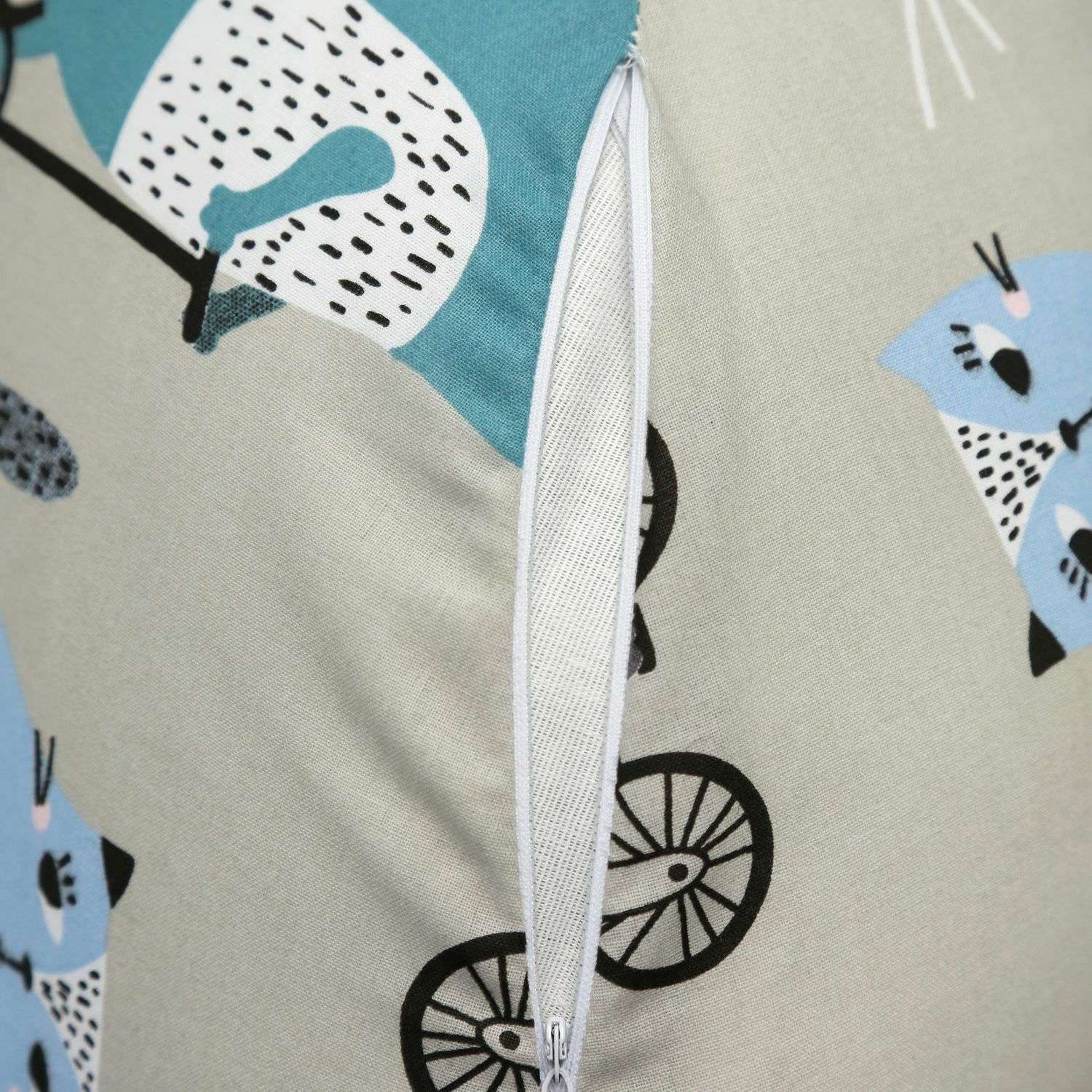 Подушка для беременных Amarobaby Велосипедисты U-образная AMARO-40U-Ve - фото 5