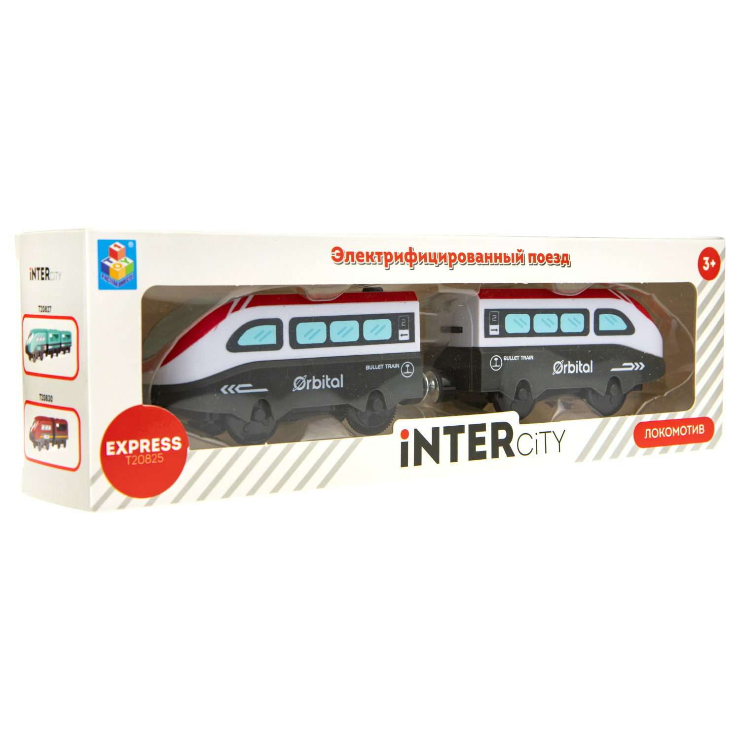 Игровой набор 1TOY InterCity Express cкорый электрический поезд Локомотив Т20825 - фото 6