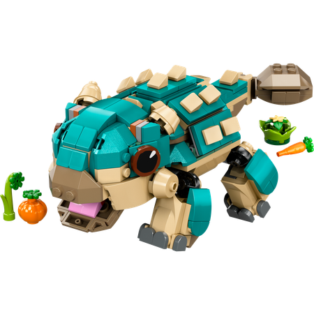 Конструктор LEGO Jurassic World Бэби Бампи: Анкилозавр блочный
