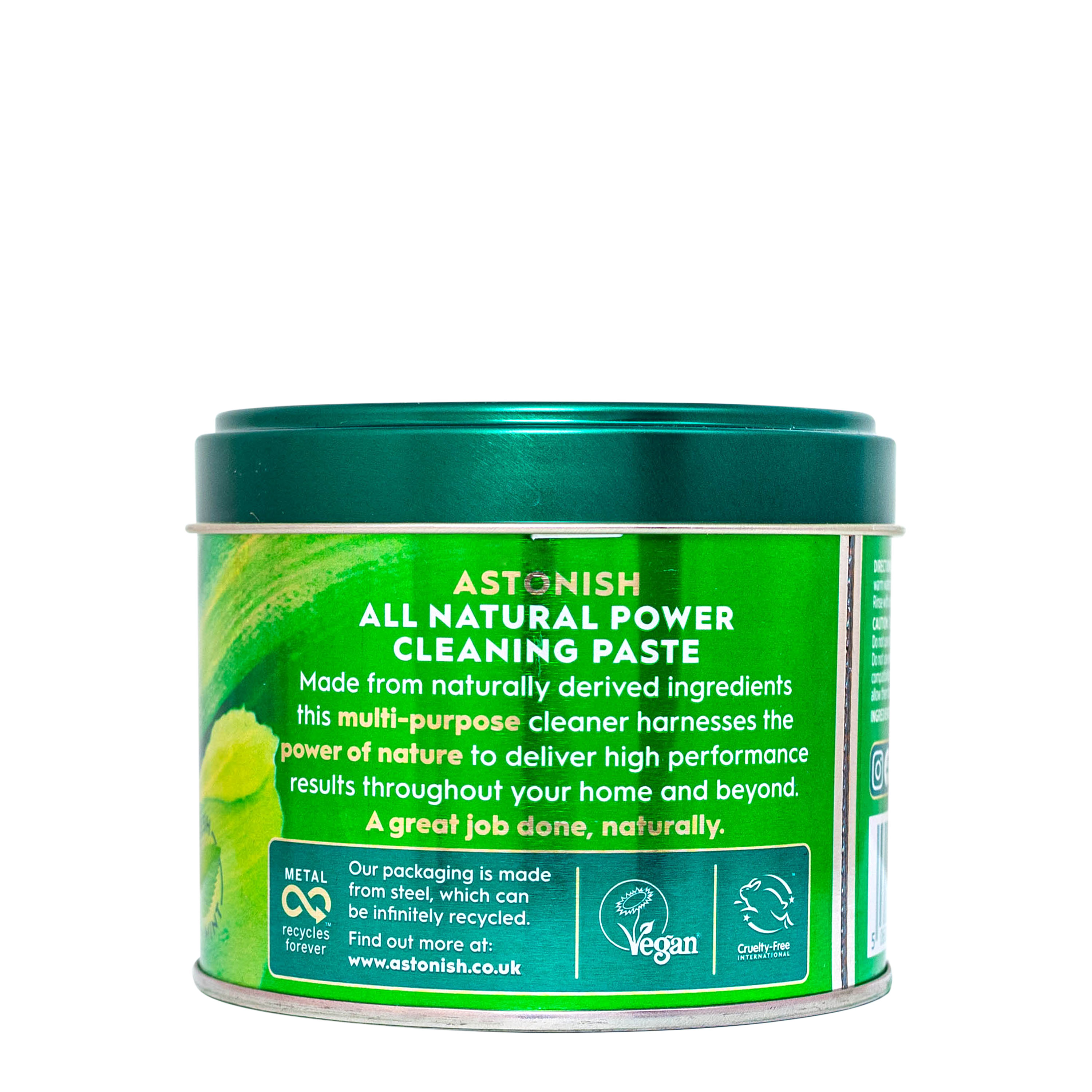 Чистящая бытовая паста Astonish натуральная универсальная The Good One All Natural Power Cleaning Paste 500г. - фото 2