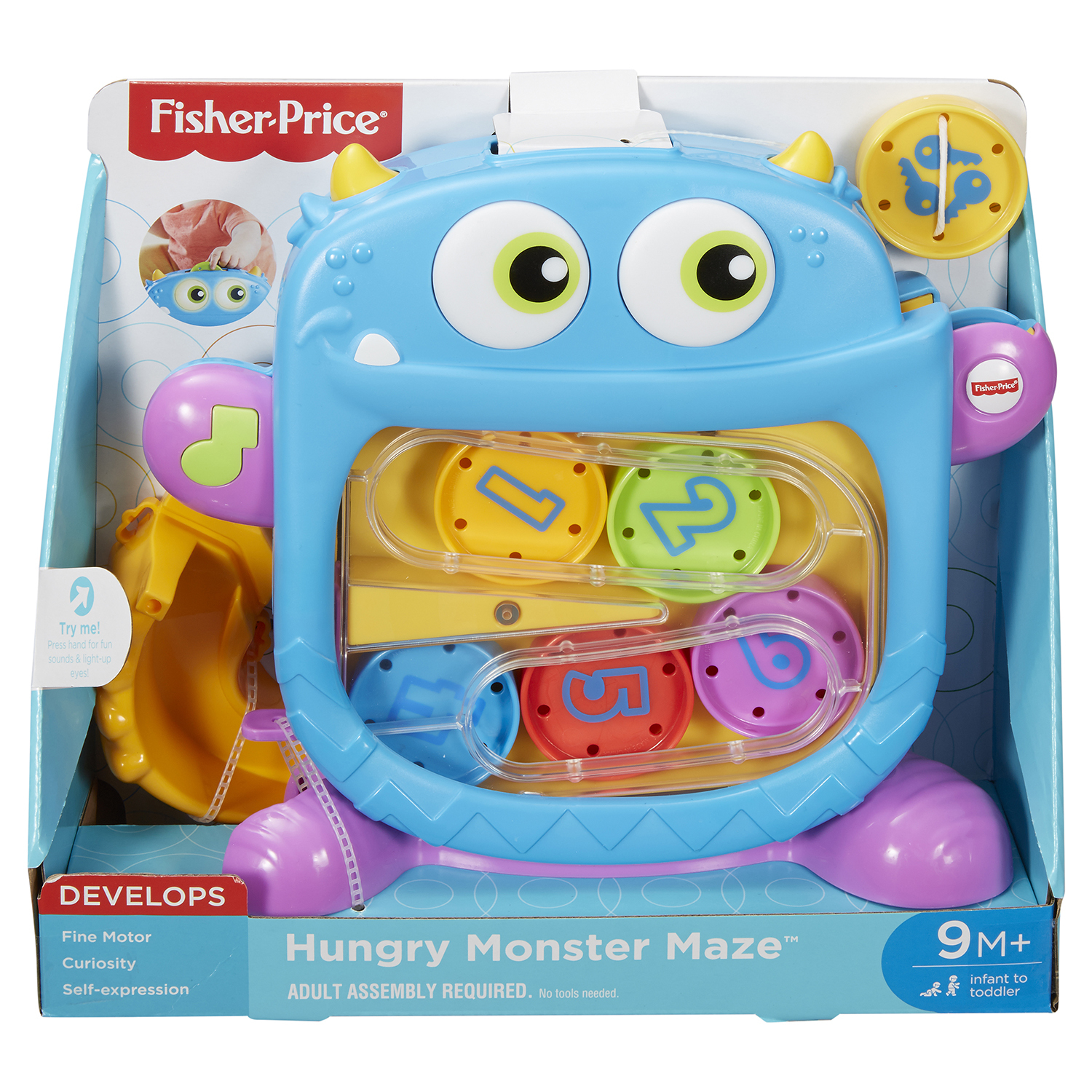 Игрушка Fisher Price Голодный монстрик - фото 2