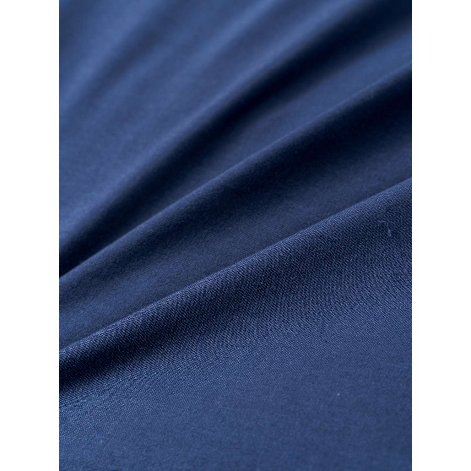 Комплект постельного белья IDEASON Поплин 3 предмета 2.0 спальный темно-синий - фото 8