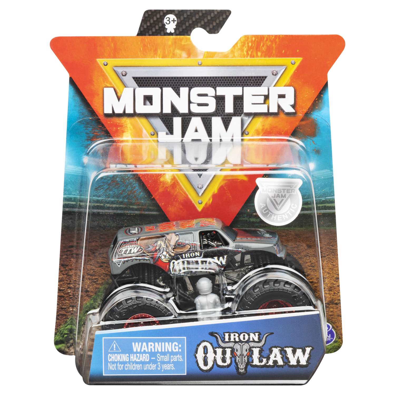 Машинка Monster Jam 1:64 Iron Outlaw 6044941/20116898 6044941 - фото 2