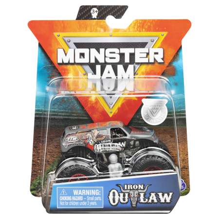 Машинка Monster Jam 1:64 Iron Outlaw 6044941/20116898