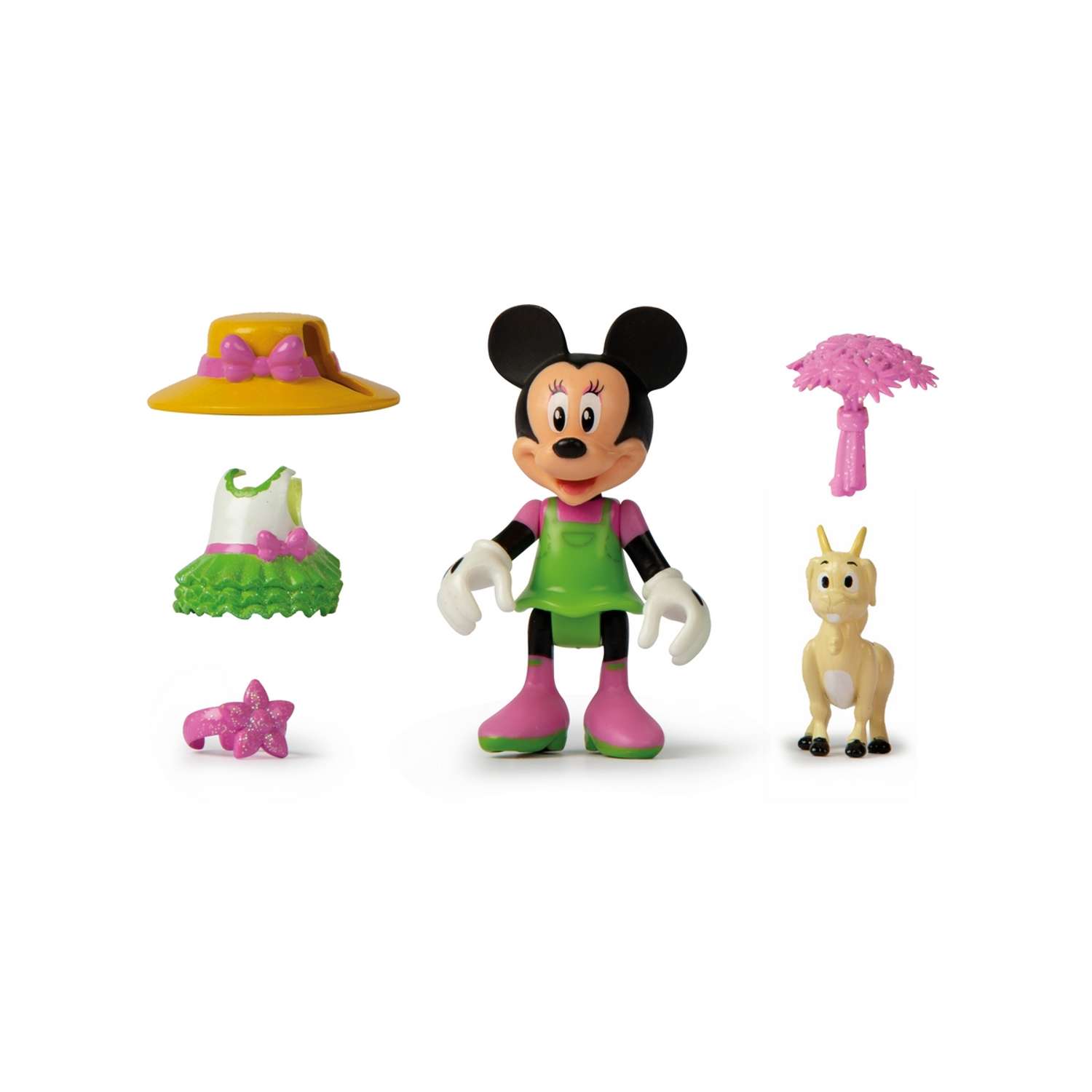 Игровой набор Disney Минни: Новый образ с питомцем (фигурка 12 см в сумочке 16х13 см.) - фото 2