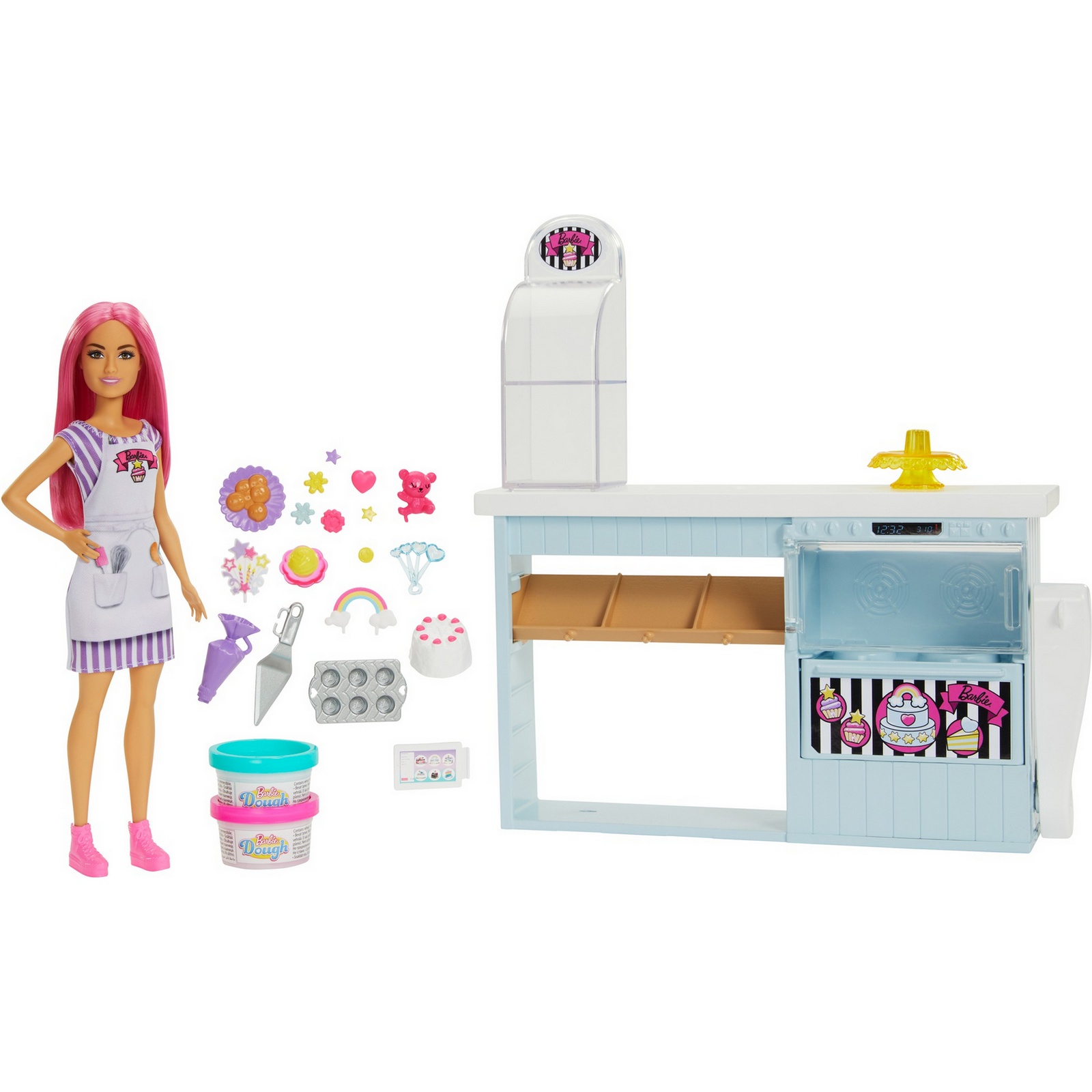 Набор игровой Barbie Кондитерская с куклой и аксессуарами HGB73 HGB73 - фото 3