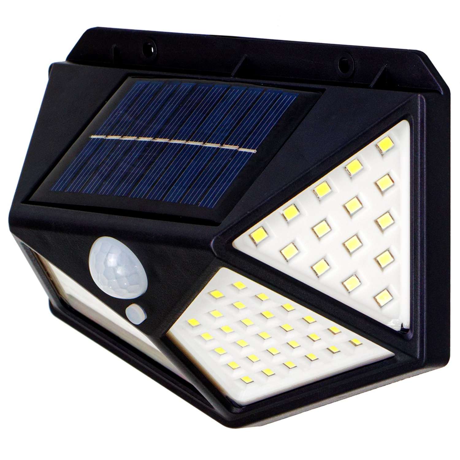 Светодиодный прожектор GLANZEN FAD-0002-3-solar на солнечных батареях с датчиком движения - фото 1