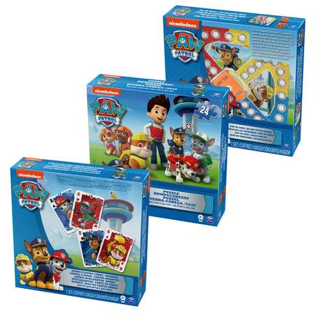 Набор настольных игр Spin Master Paw Patrol 3шт 6033299