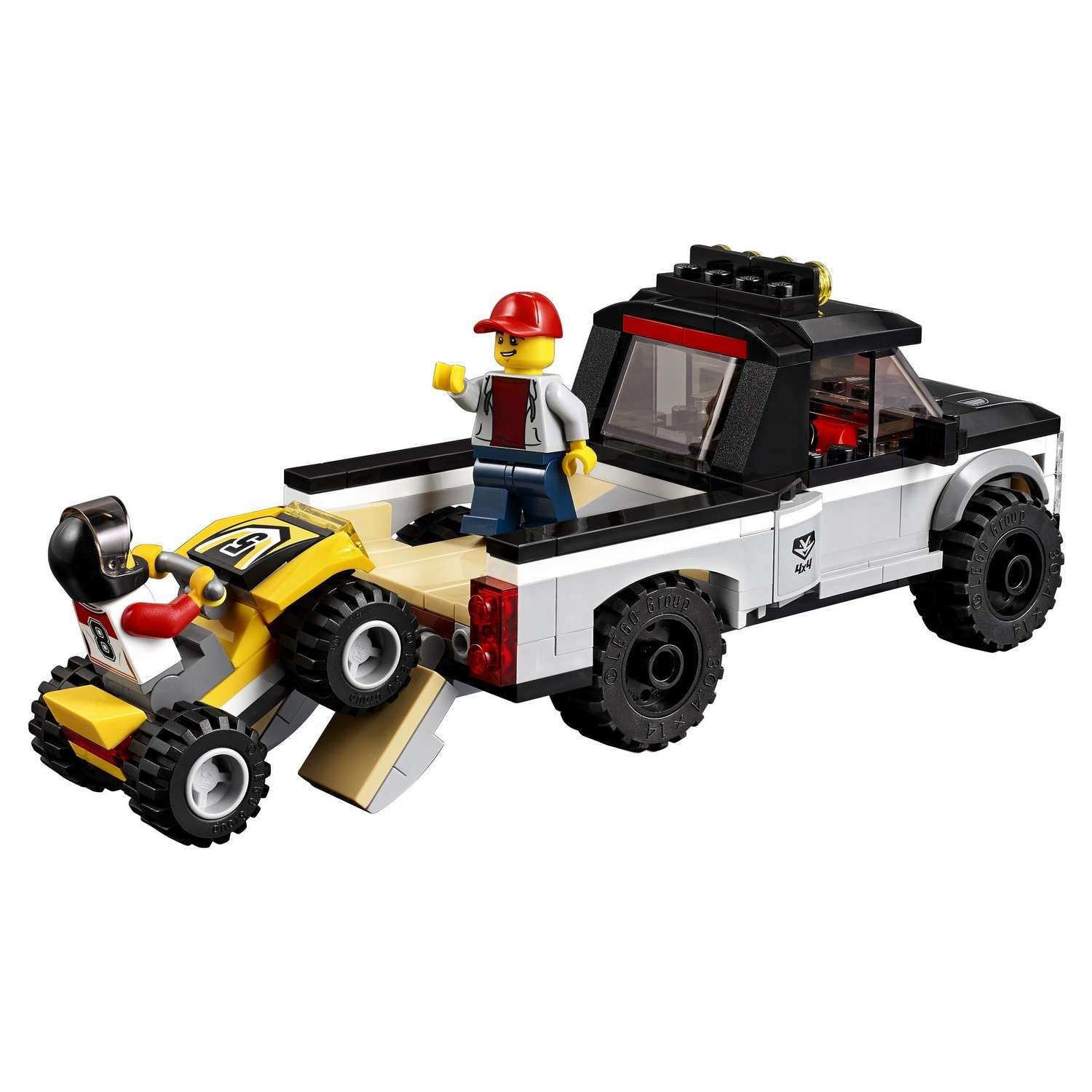 Конструктор LEGO City Great Vehicles Гоночная команда (60148) - фото 10