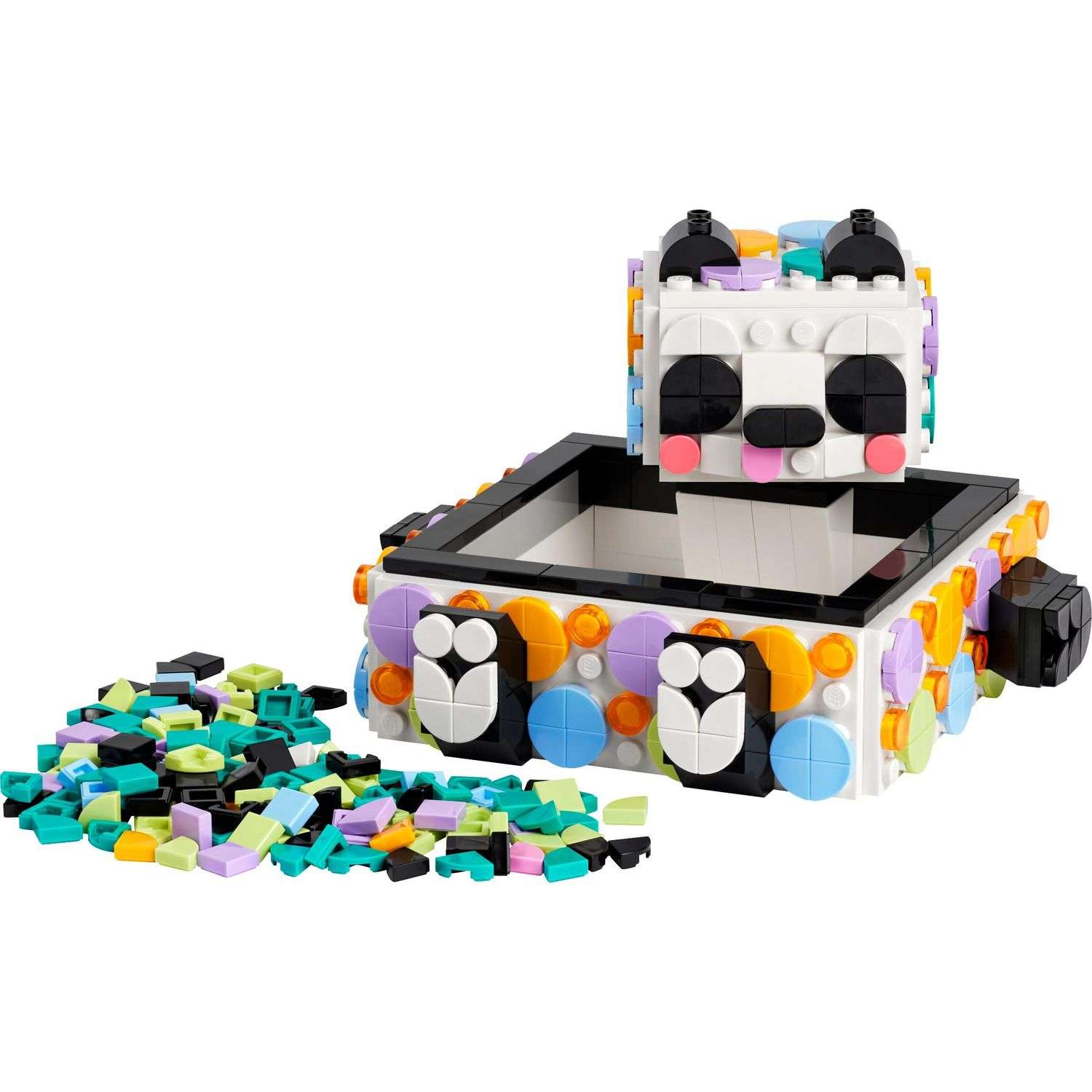 Конструктор LEGO Dots Cute Panda Tray 41959 - фото 2