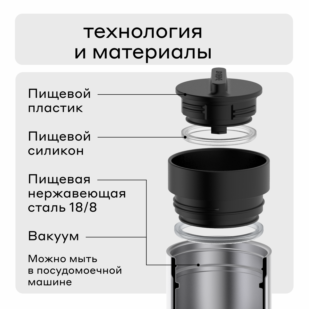 Термокружка 500 мл для напитков Bobber Tumbler 500 темно-бирюзовый - фото 3