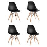 Комплект стульев Stool Group DSW Style черный