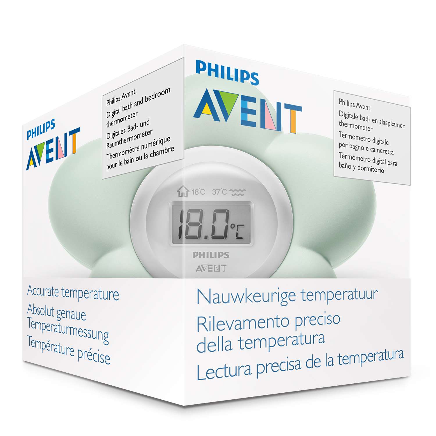 Термометр для воды и воздуха Philips Avent цифровой SCH480/20 - фото 5
