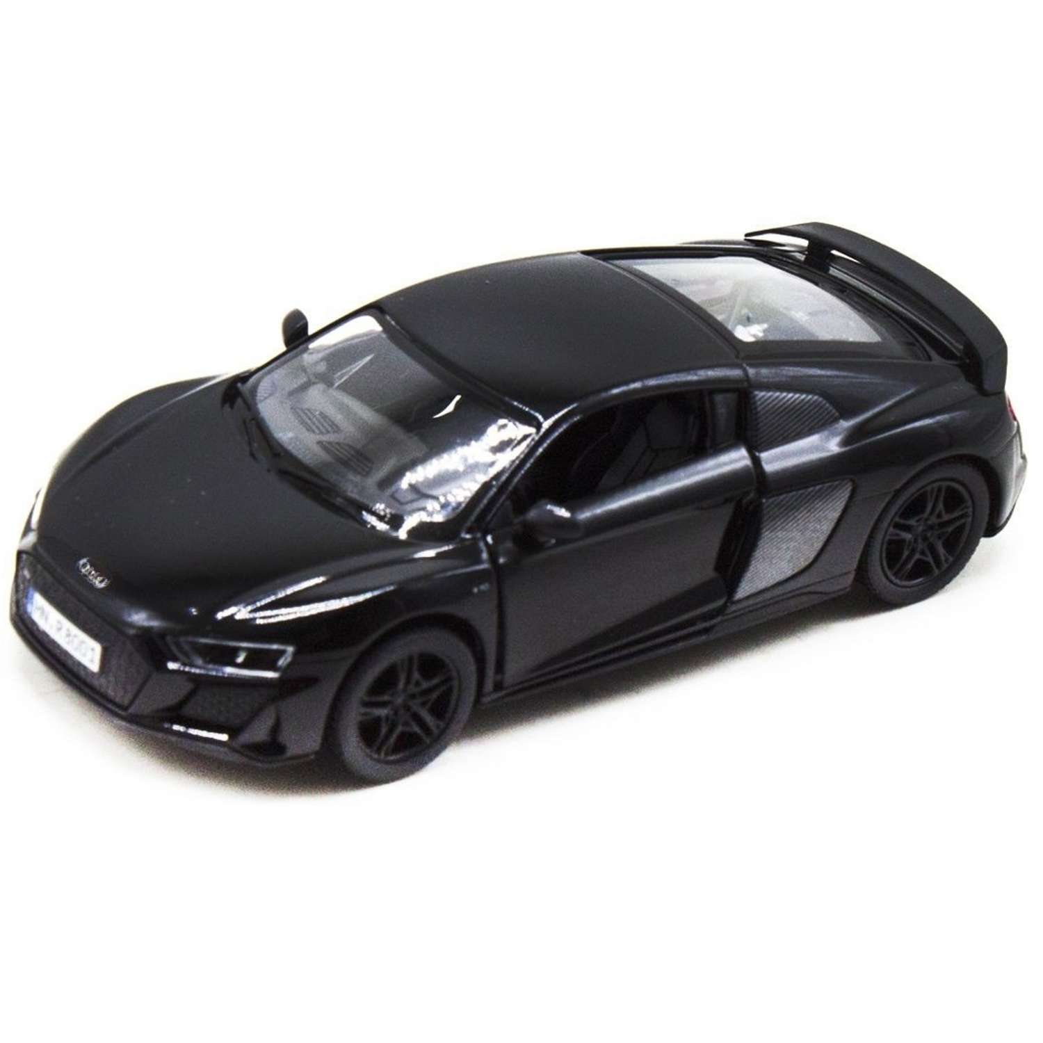 Модель KINSMART Ауди R8 Coupe 2020 1:36 черная КТ5422/3 - фото 1