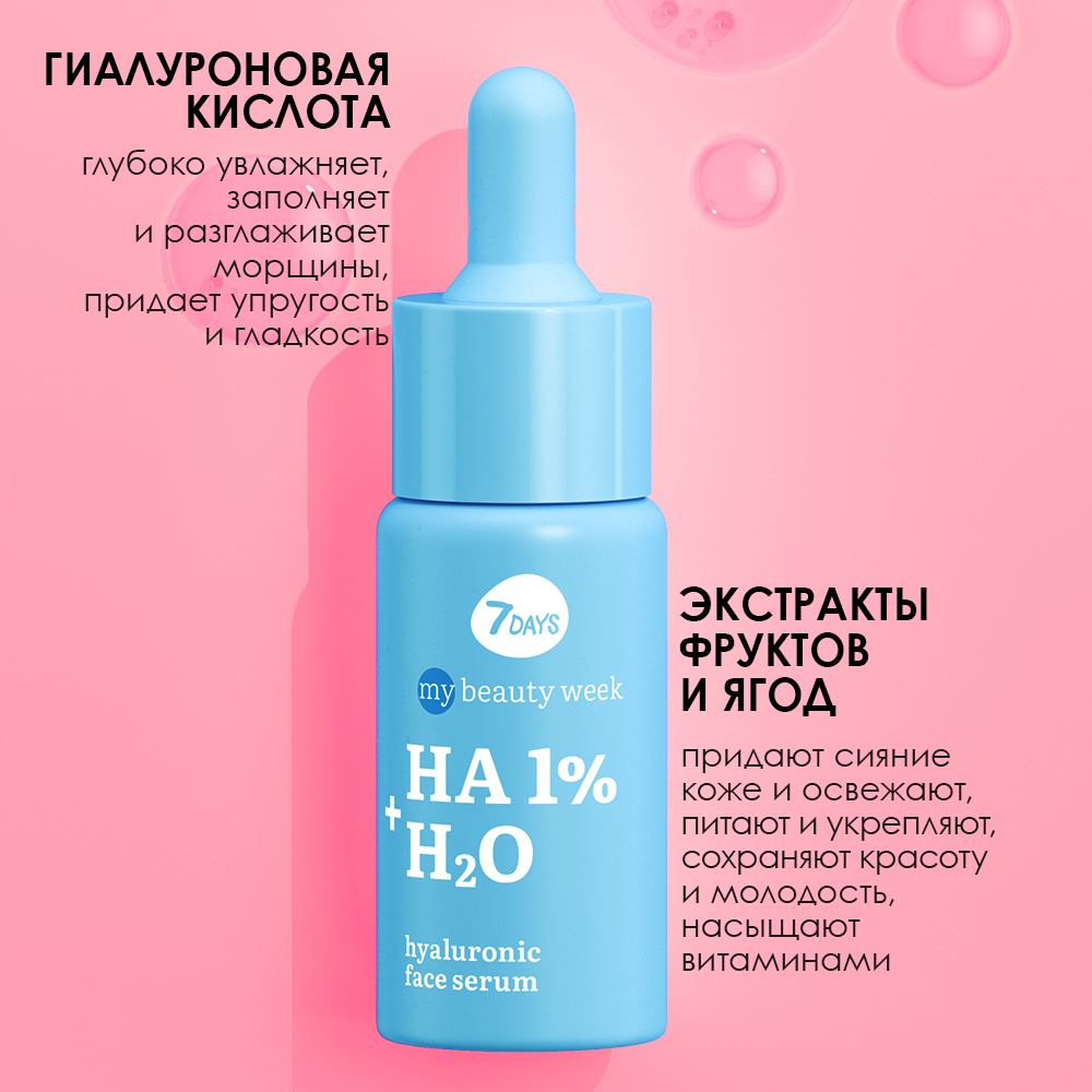 7days my beauty week отзывы. Сыворотка 7 Days. Сыарротка 7days ha1%. Семи Бьюти сыворотка для лица. 7 Days MBW Hyaluronic гель.