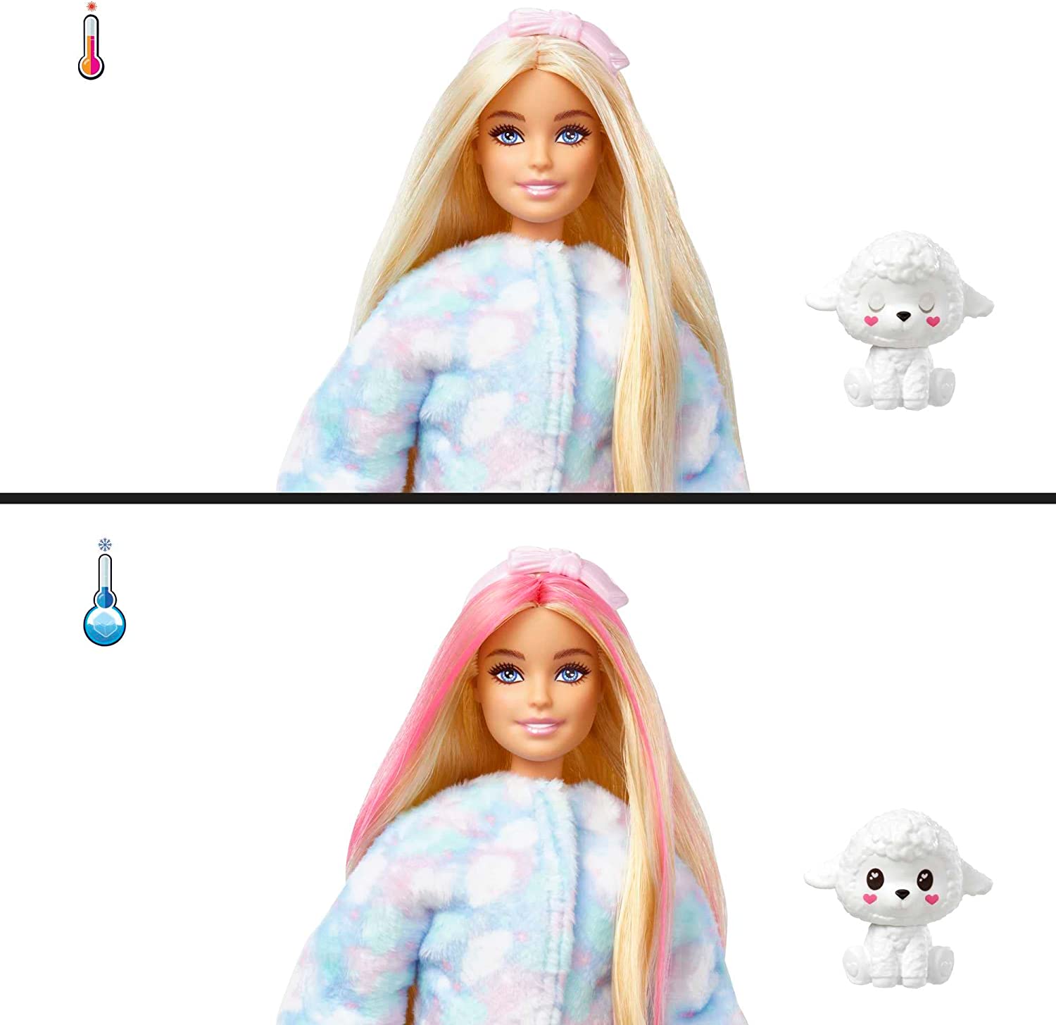 Кукла модельная Barbie Cutie Reveal Овечка HKR03 - фото 7