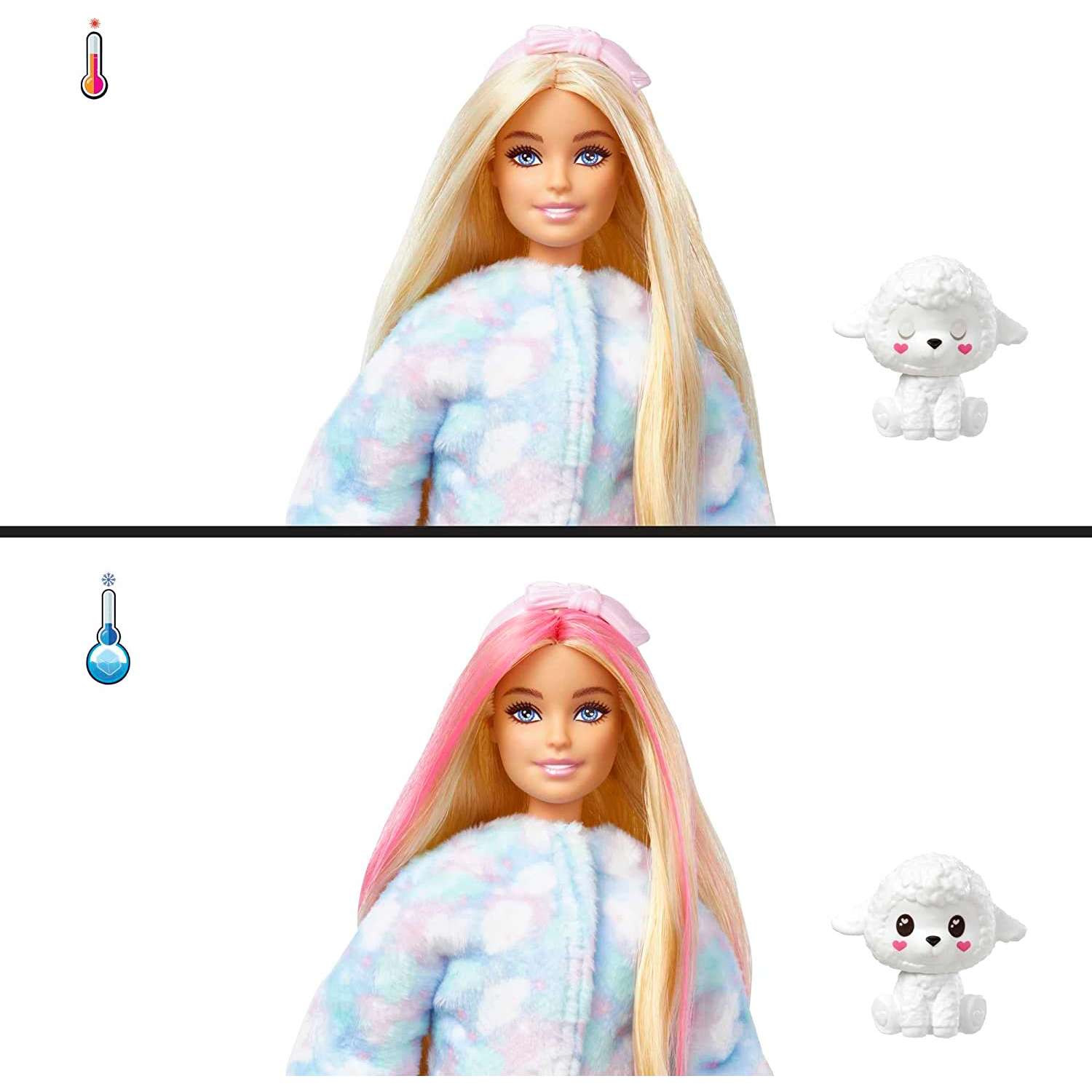 Кукла Barbie Cutie Reveal Милашка-проявляшка Овечка HKR03 HKR03 - фото 7