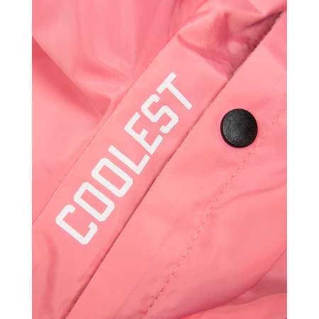Куртка для собак Zoozavr розовая 30
