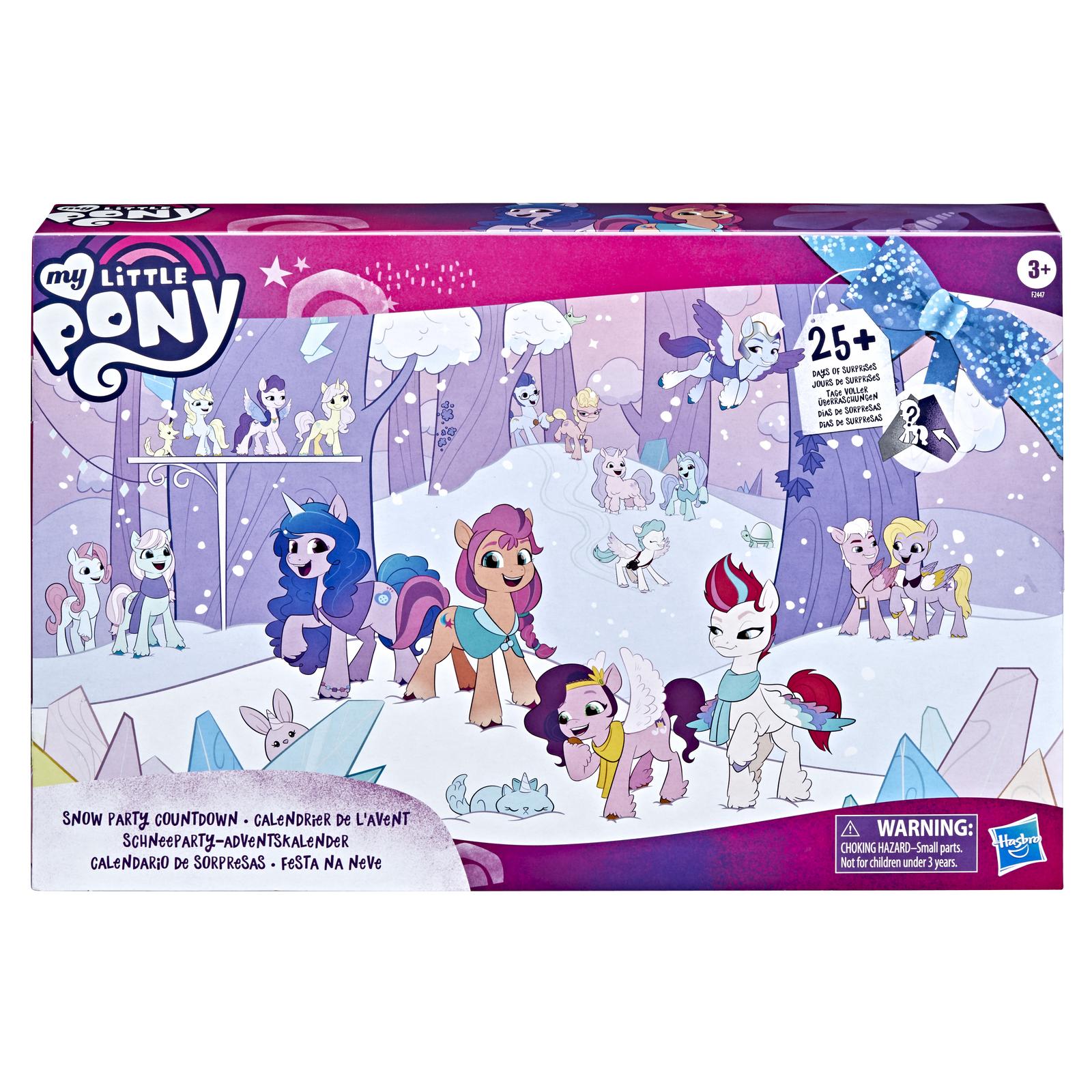 Набор игровой My Little Pony Пони Фильм Рождественский календарь F24475L0  купить по цене 1499 ₽ в интернет-магазине Детский мир