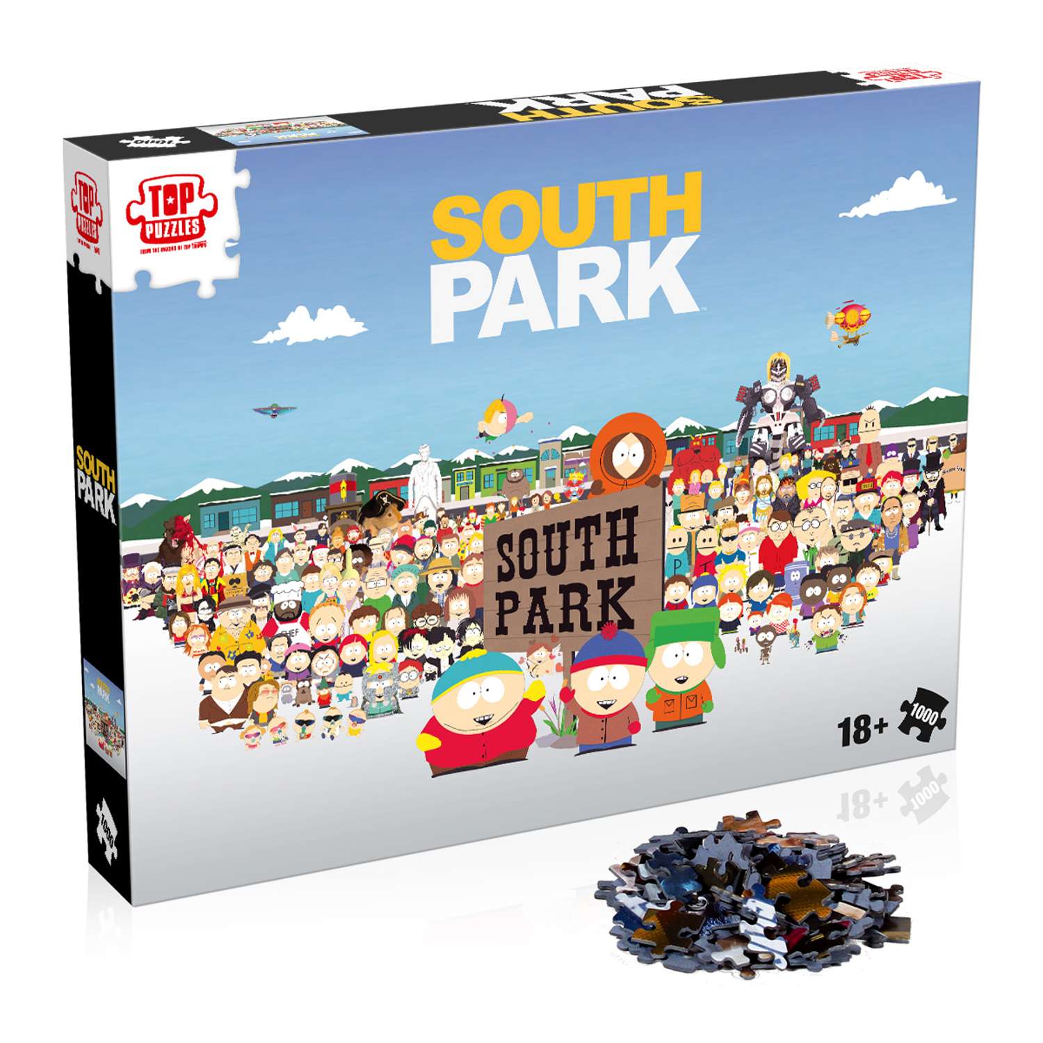 Пазл 1000 деталей Winning Moves Южный парк South Park - фото 2