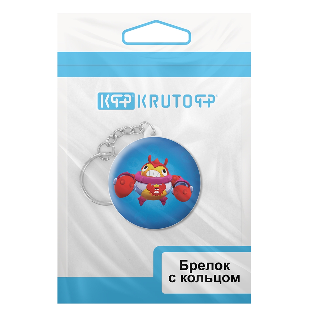 Брелок Krutoff Brawl Stars Краб Тик - фото 4