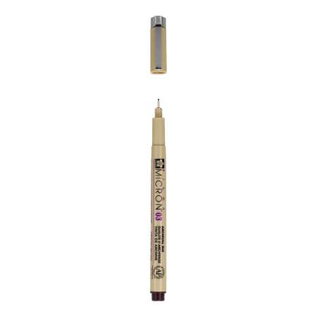 Ручка капиллярная Sakura Pigma Micron 03 цвет чернил: черный