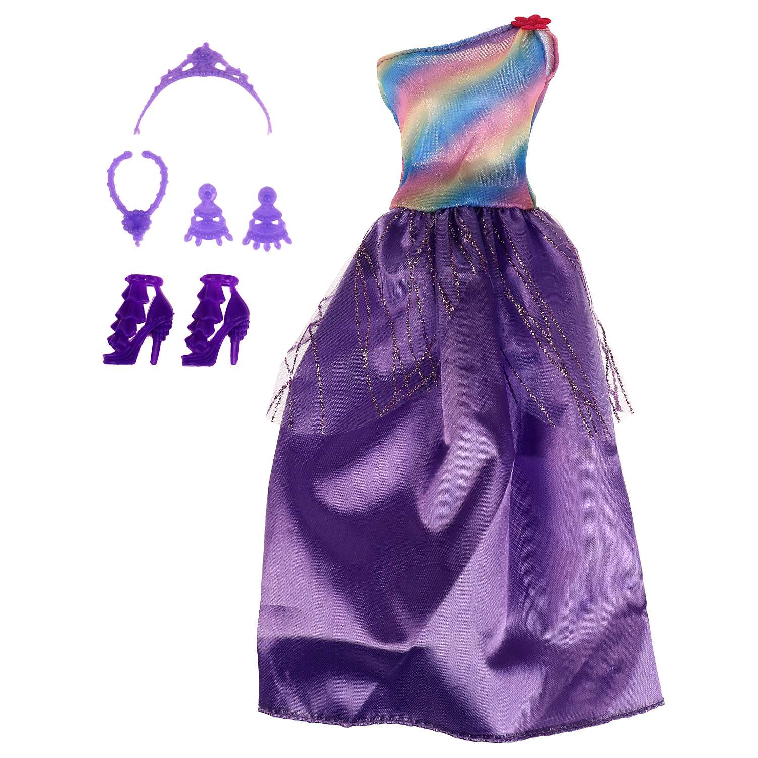 Аксессуары для кукол Карапуз Комплект одежды и аксессуаров для Софии Принцесса 335281 - фото 2