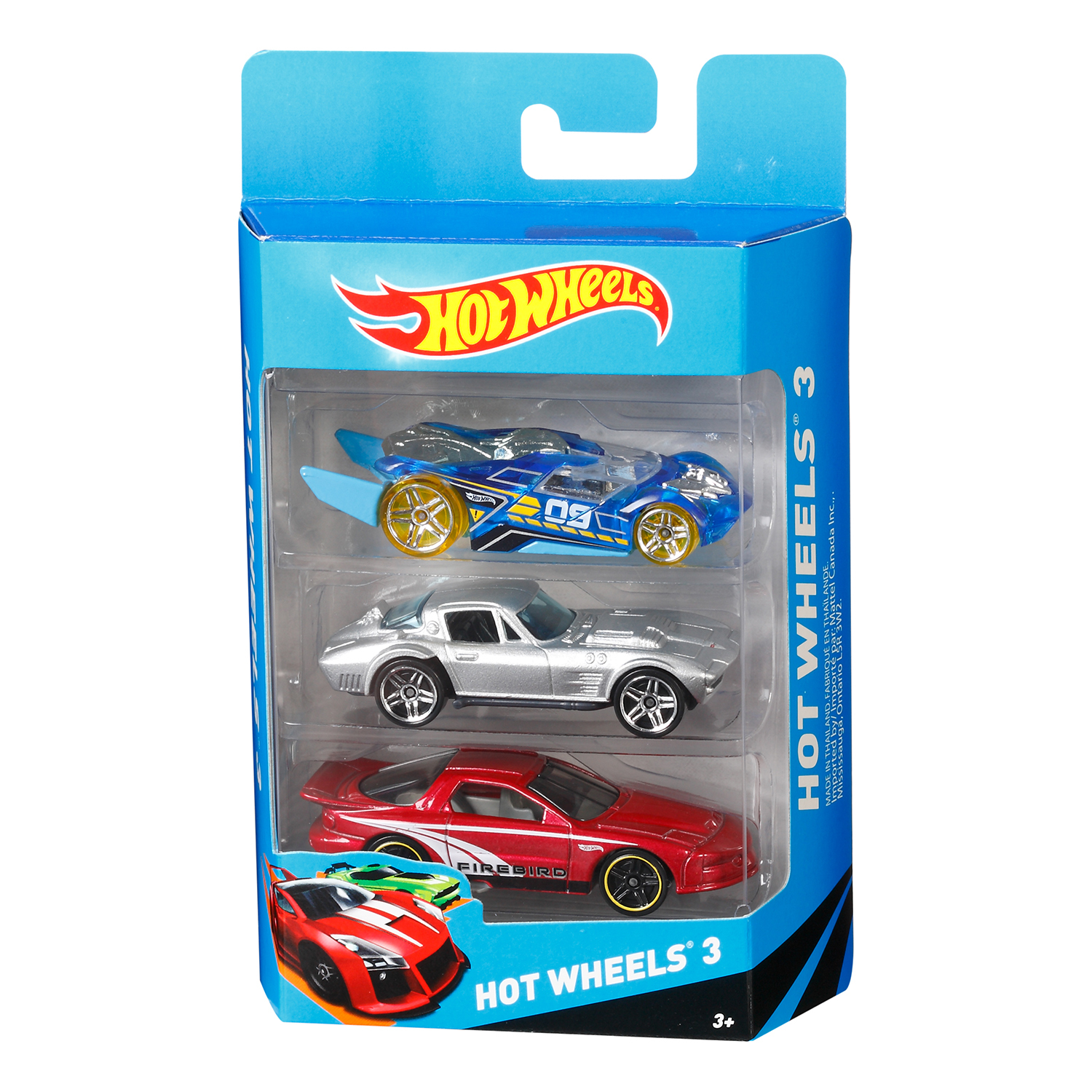 Подарочный набор Hot Wheels из 3 машинок в ассортименте K5904 - фото 34