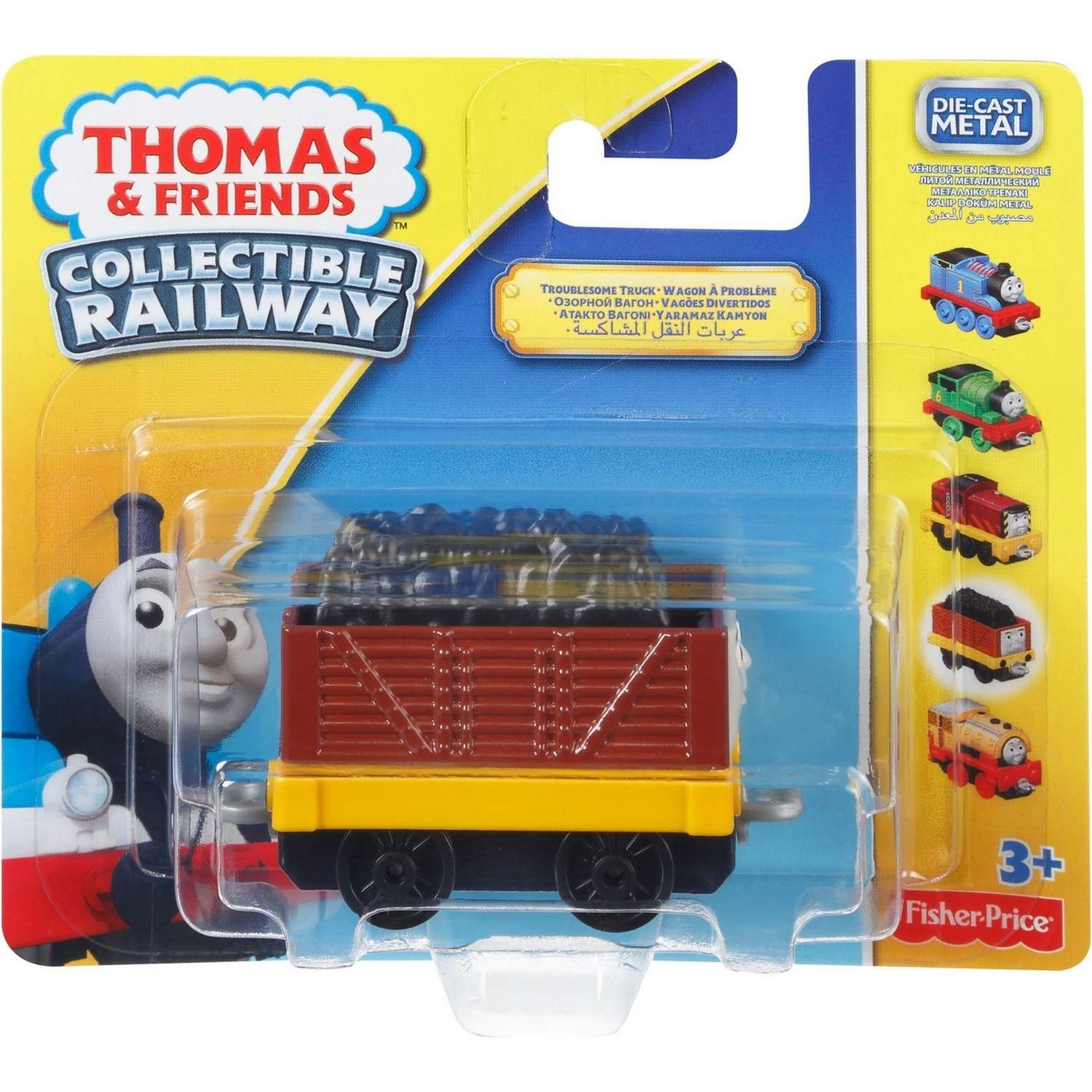 Базовые паровозики Thomas & Friends Томас и друзья в ассортименте BHR64 - фото 5