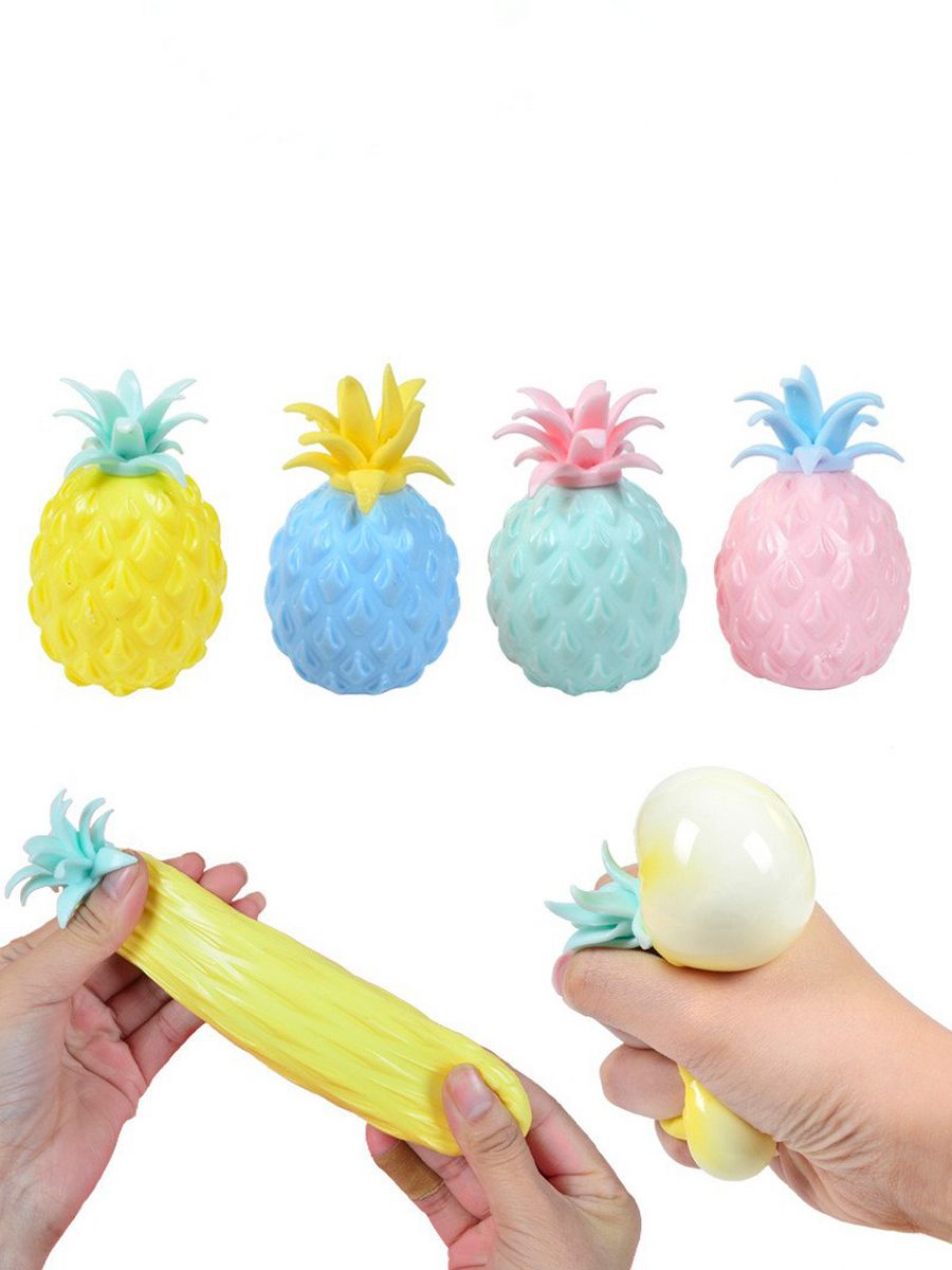 Мялка-антистресс iLikeGift Pineapple squeeze toy pink - фото 4