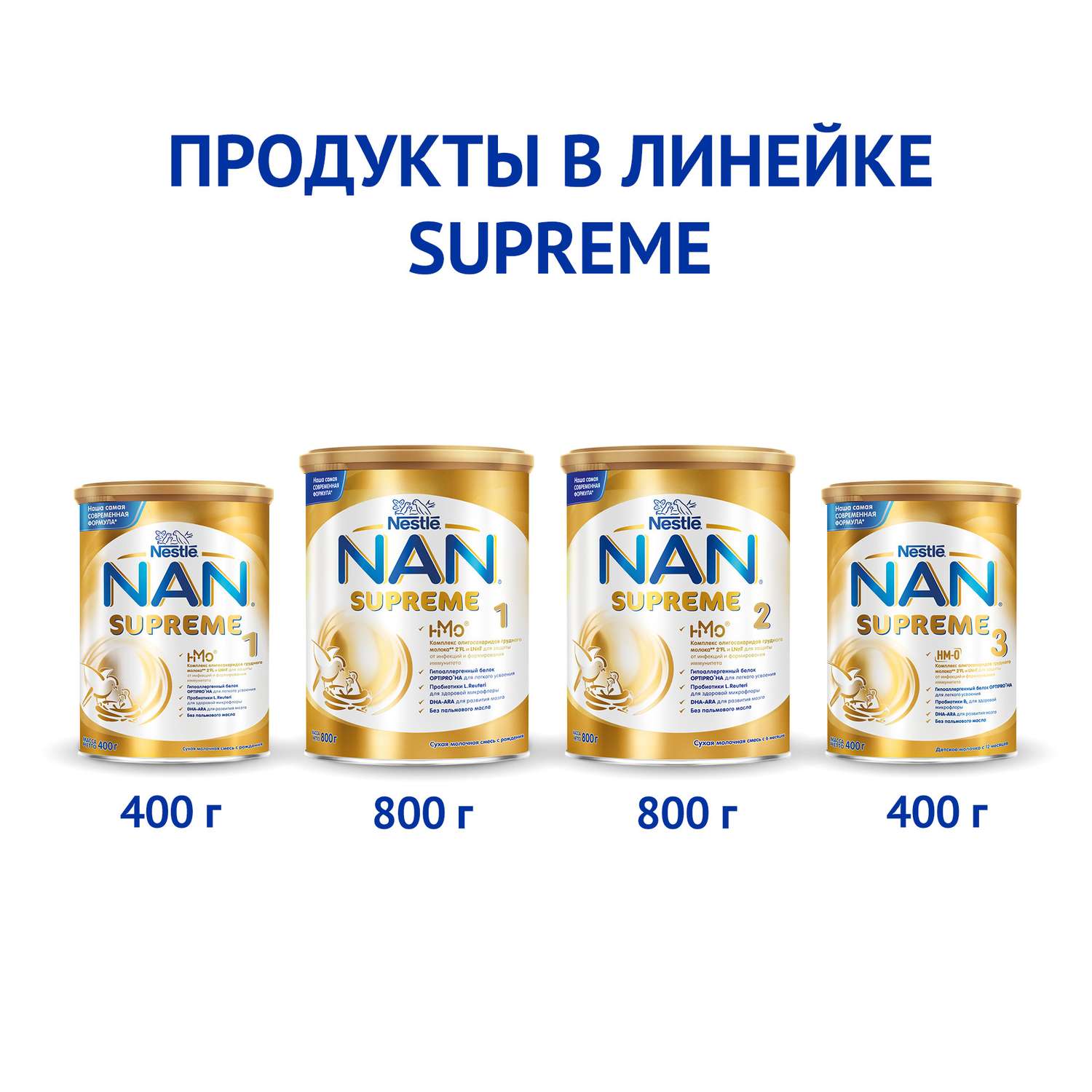 Молочко NAN Supreme 3 400г с 12месяцев - фото 6