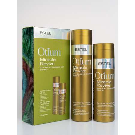 Косметический набор ESTEL otium miracle revive для восстановления волос 250+200 мл