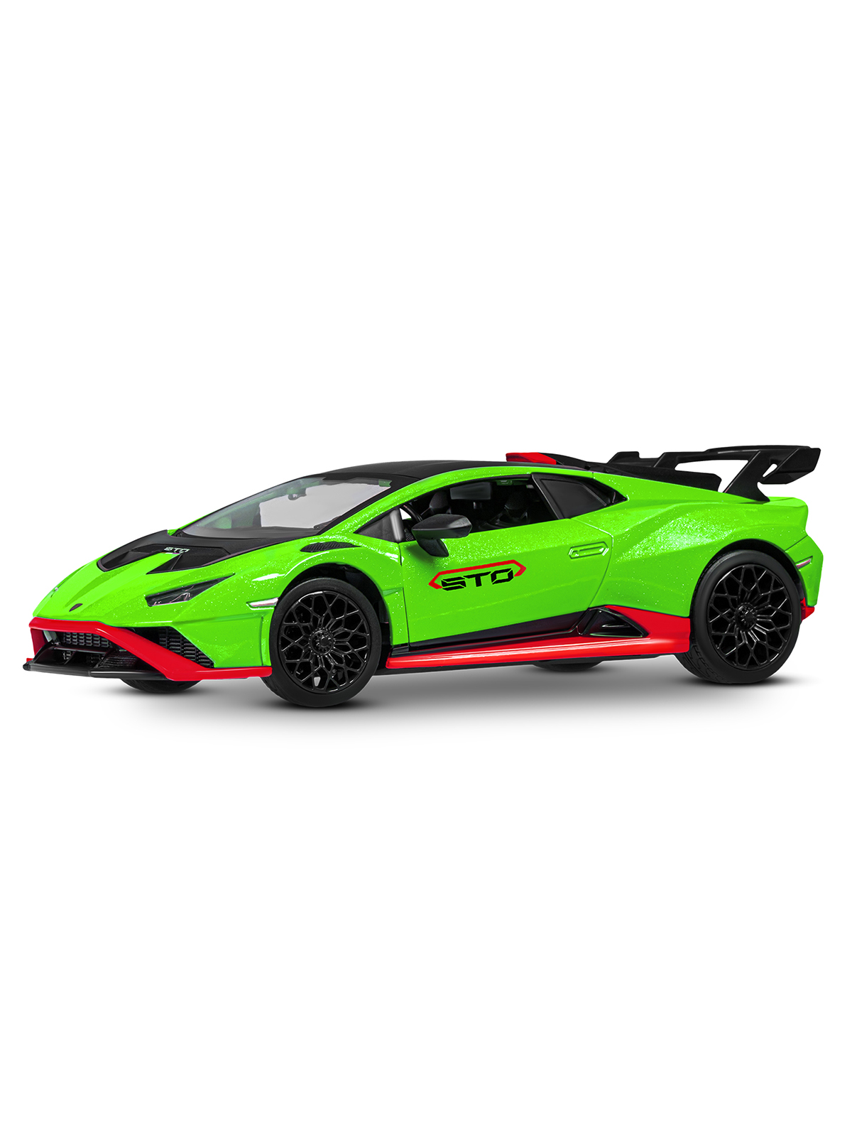 Автомобиль АВТОпанорама Lamborghini 1:32 зеленый JB1251659 - фото 6