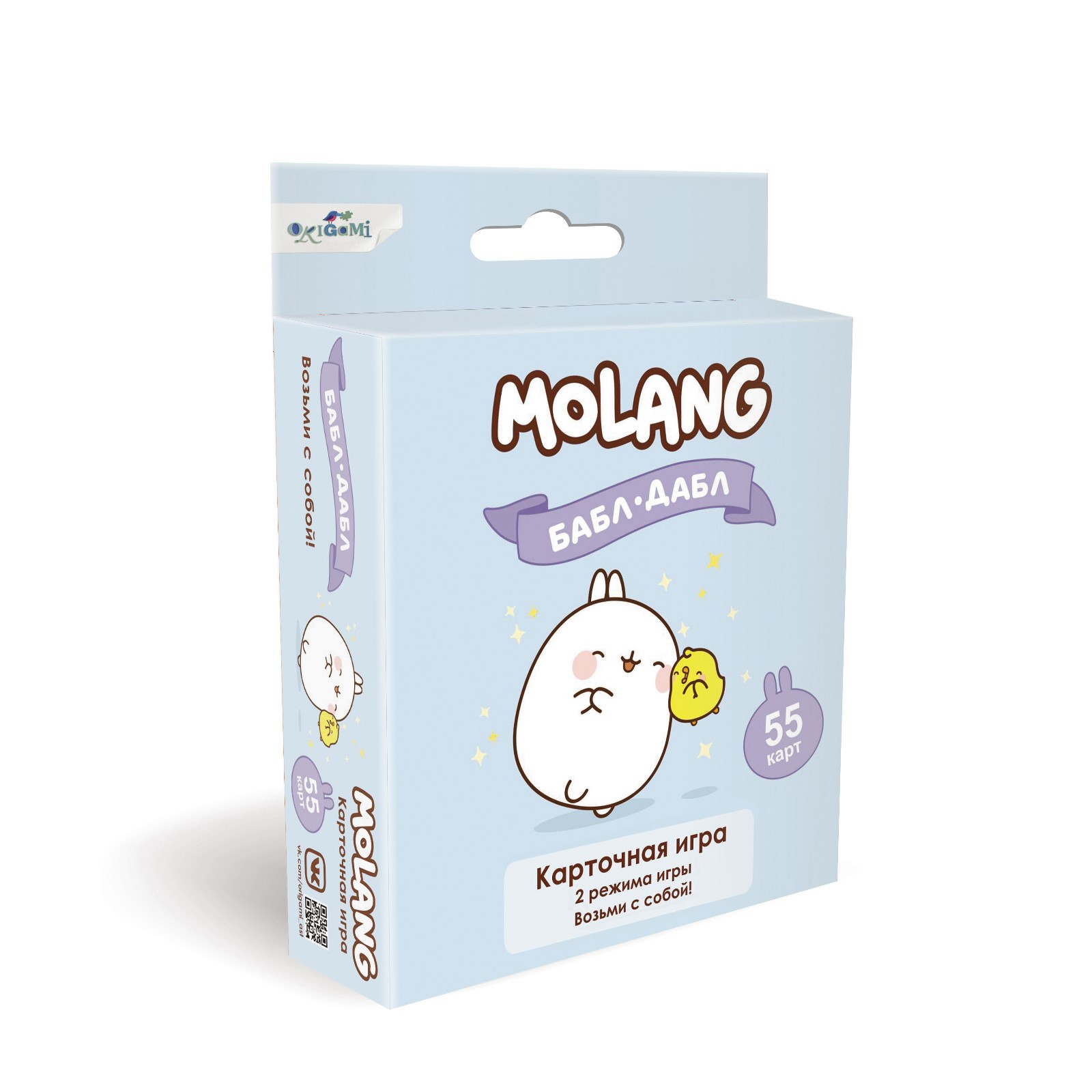 Настольная игра Sima-Land Molang «Бабл дабл» купить по цене 435 ₽ в  интернет-магазине Детский мир