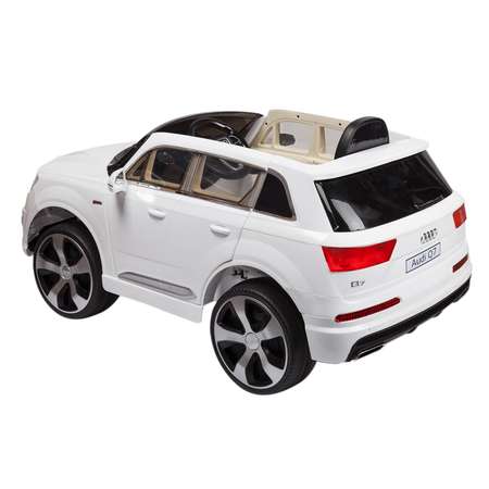 Электромобиль Kreiss Audi Q7 2X6V белый (свет/звук)