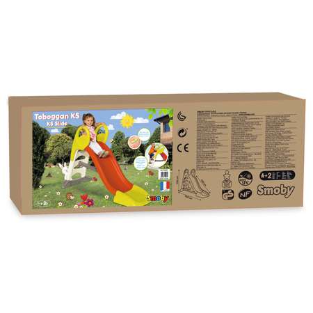 Горка Smoby детская красная 310262-МП