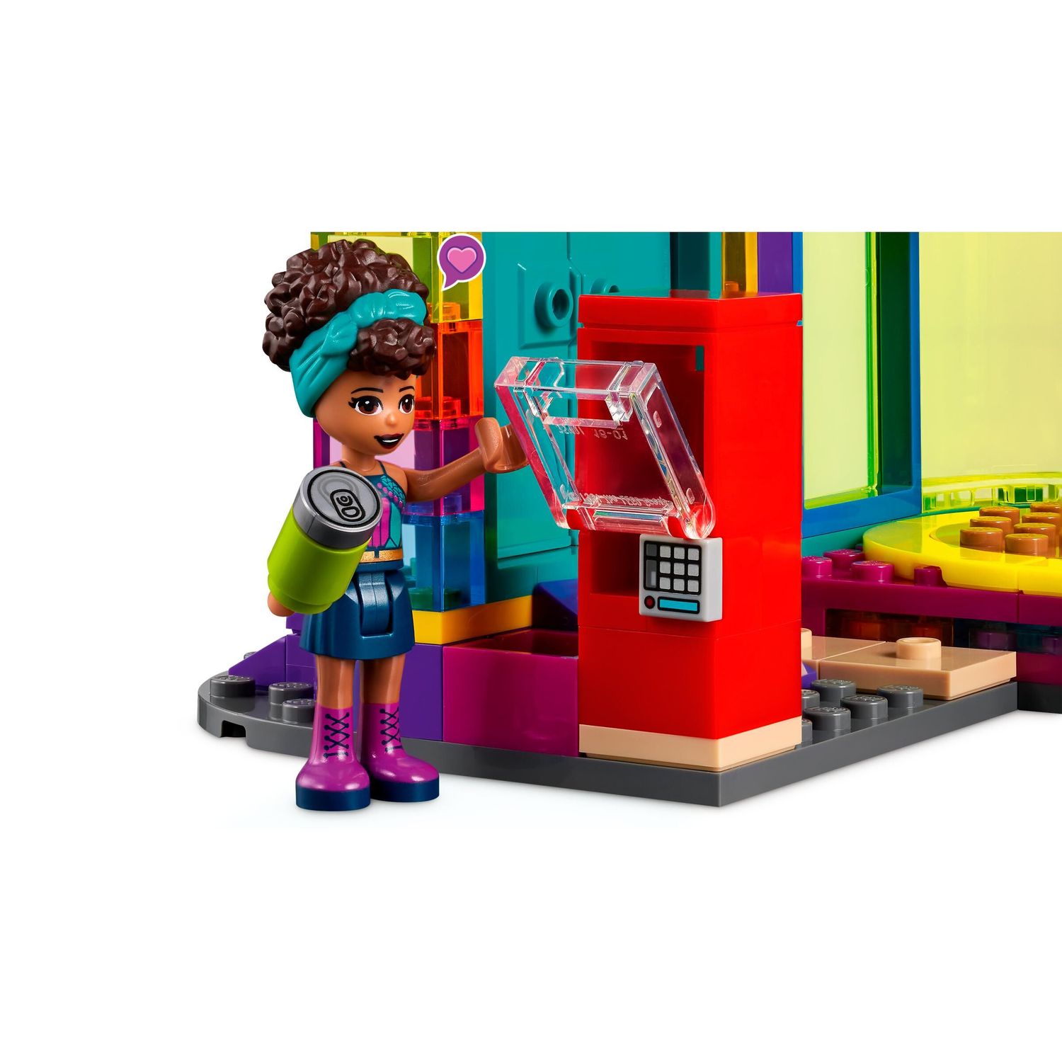 Конструктор LEGO Friends Roller Disco Arcade 41708 - фото 6