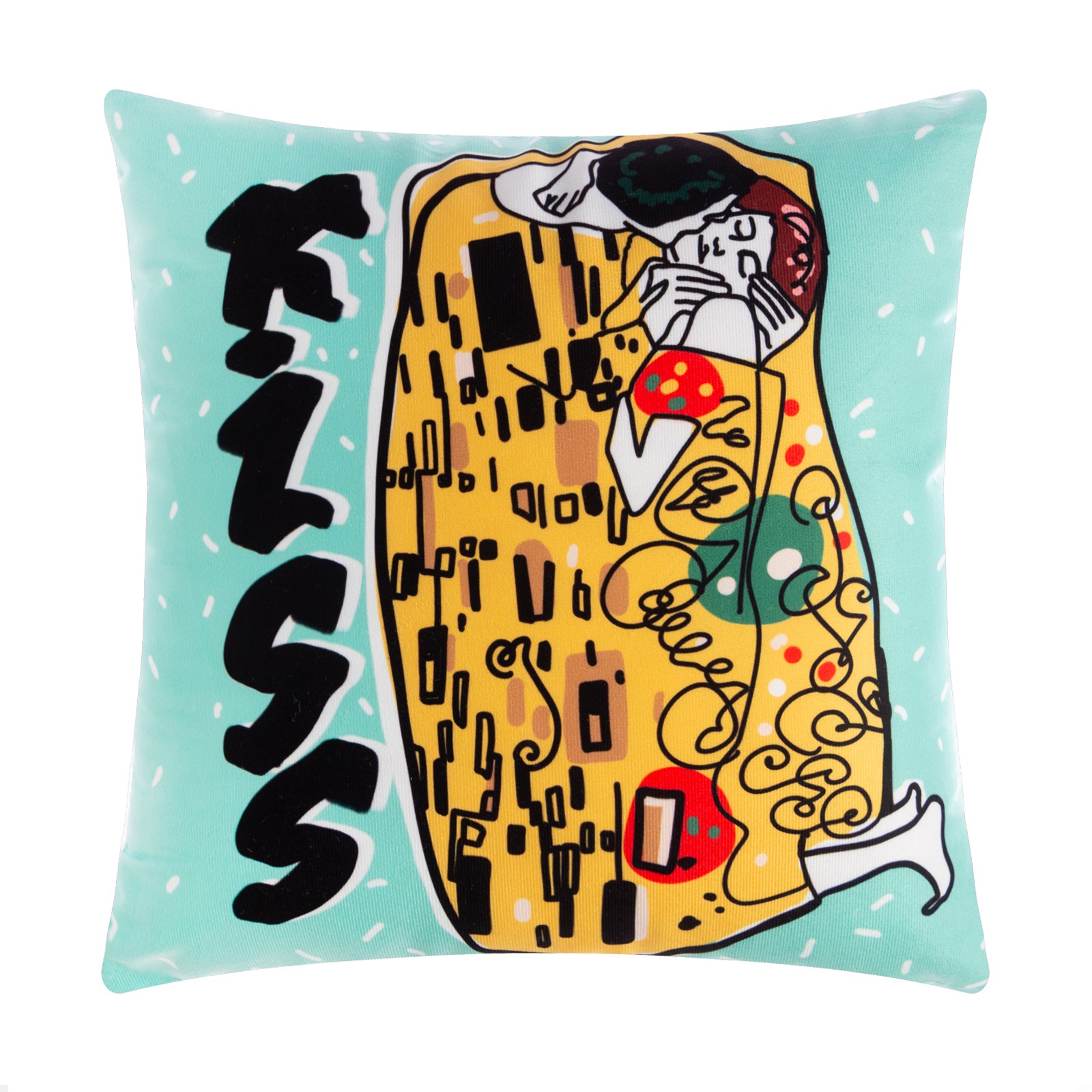 Декоративная подушка Этель Kiss 40х40 см - фото 1