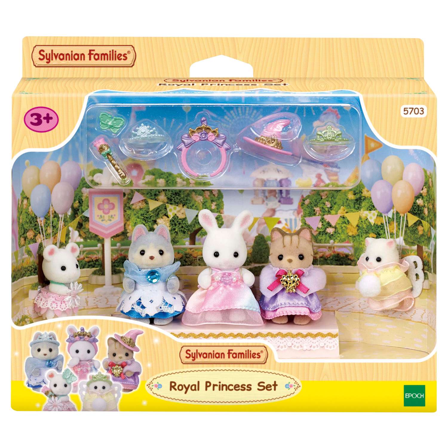 Набор Sylvanian Families Малышки принцессы 5703 - фото 6