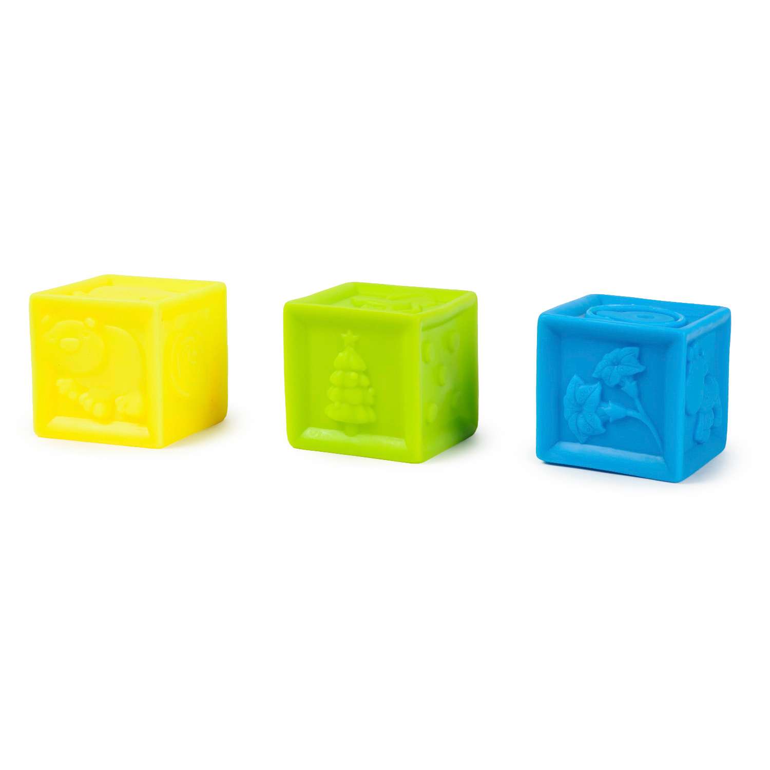 Набор кубиков Huanger Happy World для тактильного развития 12предметов OTG0917761 - фото 4