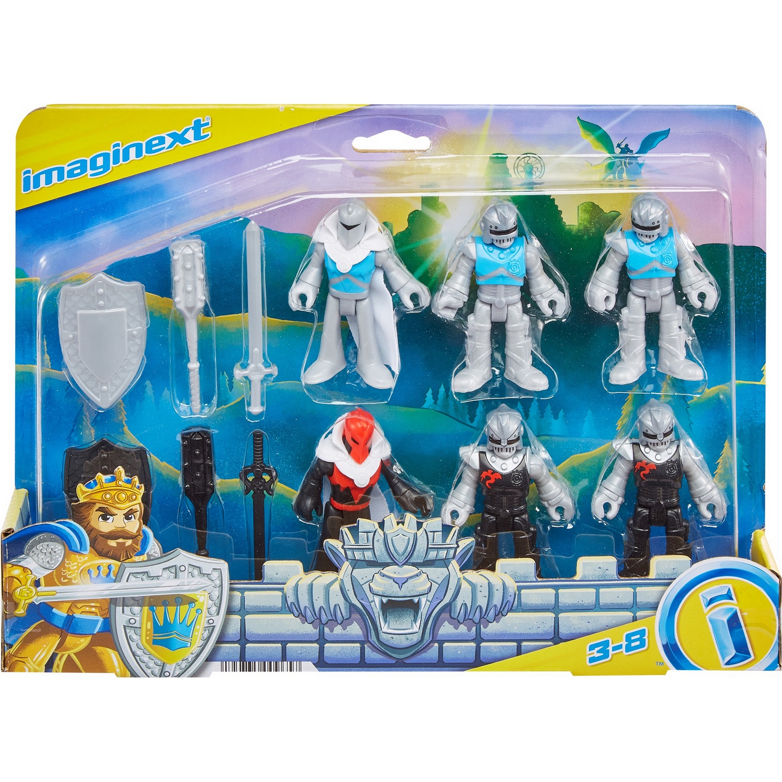 Набор фигурок IMAGINEXT Бойцы королевского замка 6шт HCG46 - фото 2