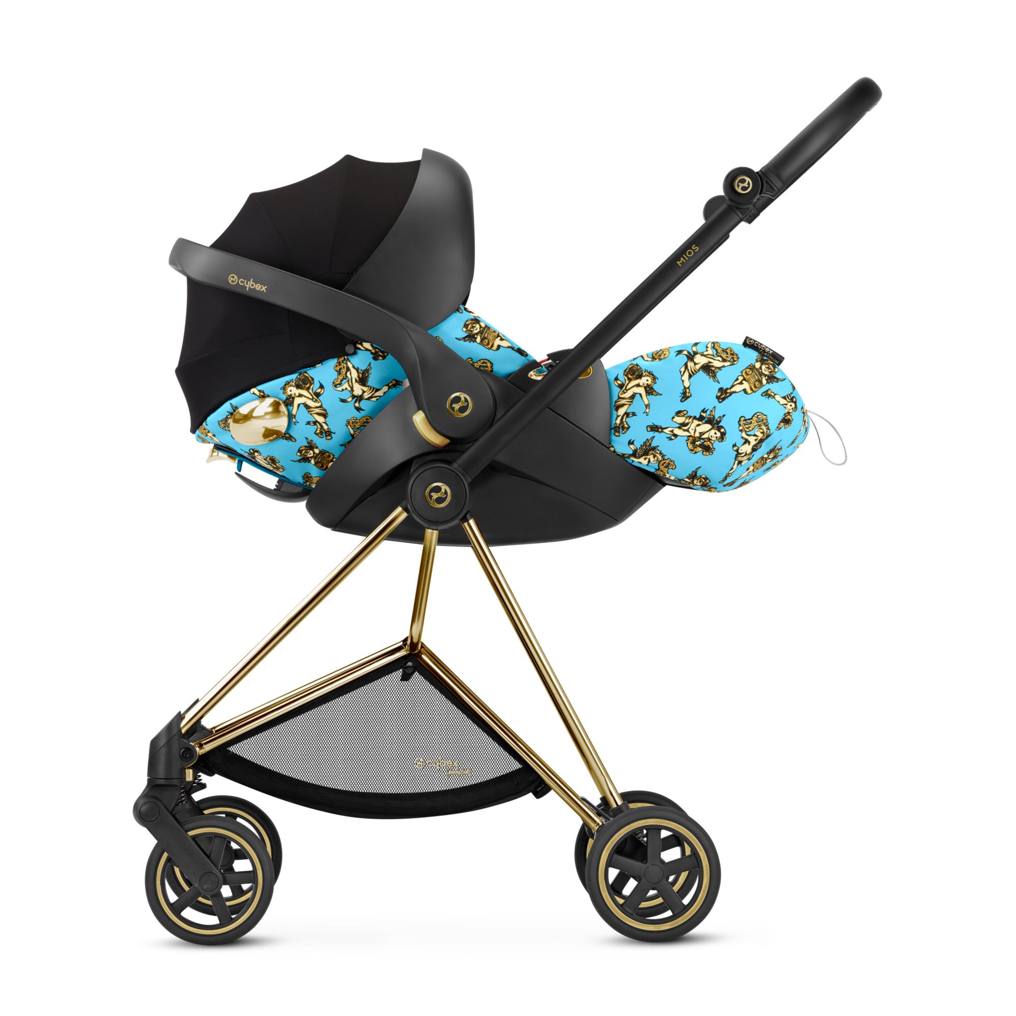 Автокресло Cybex Cloud Q JS Cherubs Blue - фото 17