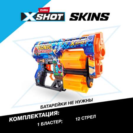 Набор для стрельбы X-shot Skins Dread Sonic в ассортименте 36583