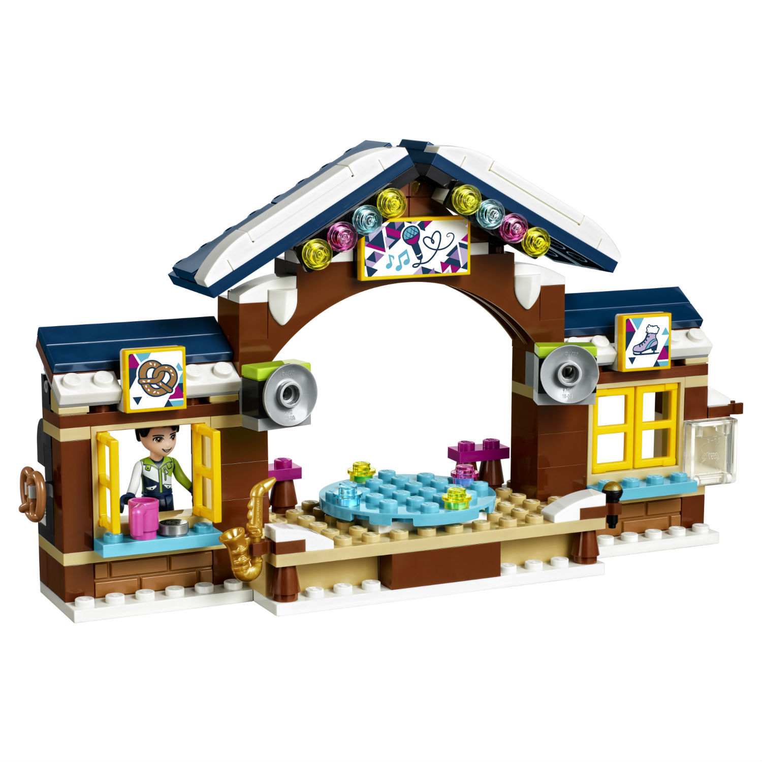 Конструктор LEGO Friends Горнолыжный курорт: каток (41322) - фото 13