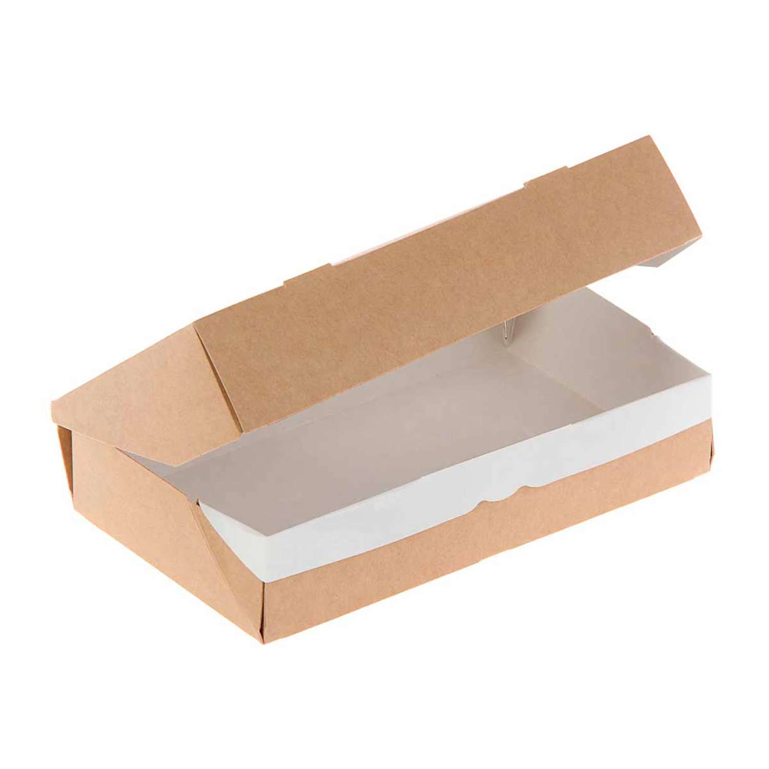 Коробка Айрис упаковочная подарочная картонная с окном 20х12х4 см 1 л 10 шт - фото 2