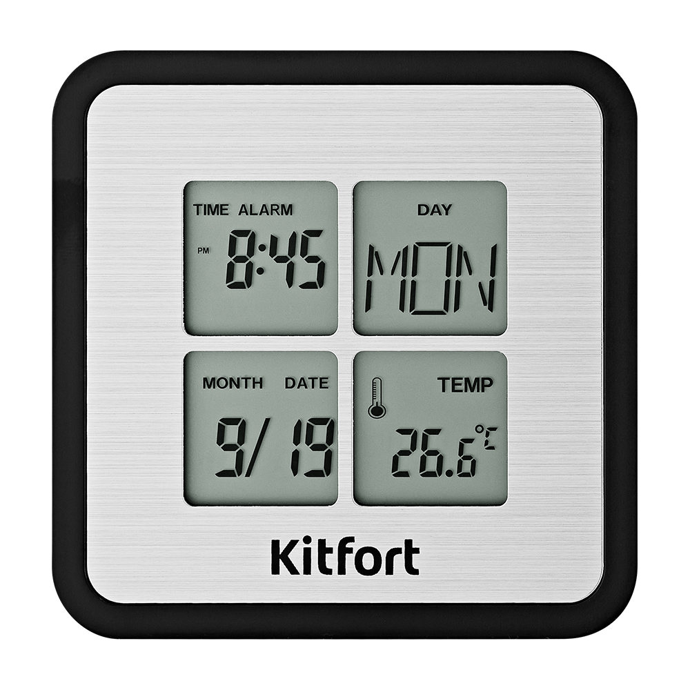 Часы с термометром KITFORT КТ-3301 - фото 3