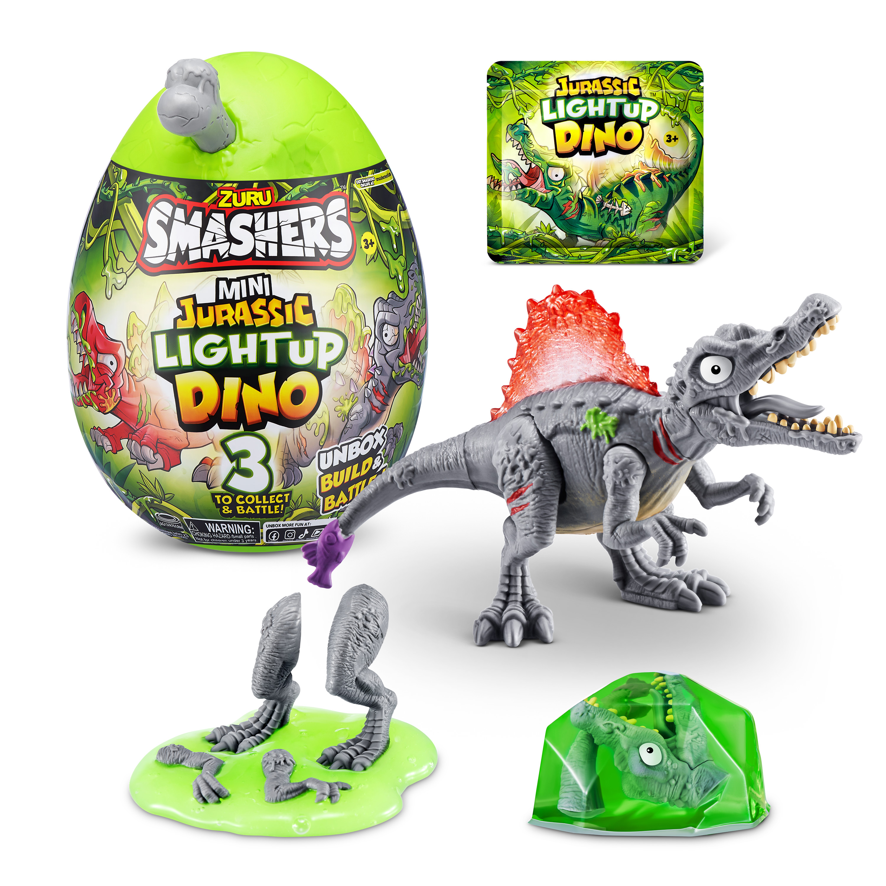Набор игровой Smashers Мини динозавр в непрозрачной упаковке (Сюрприз) 74107 74107 - фото 11