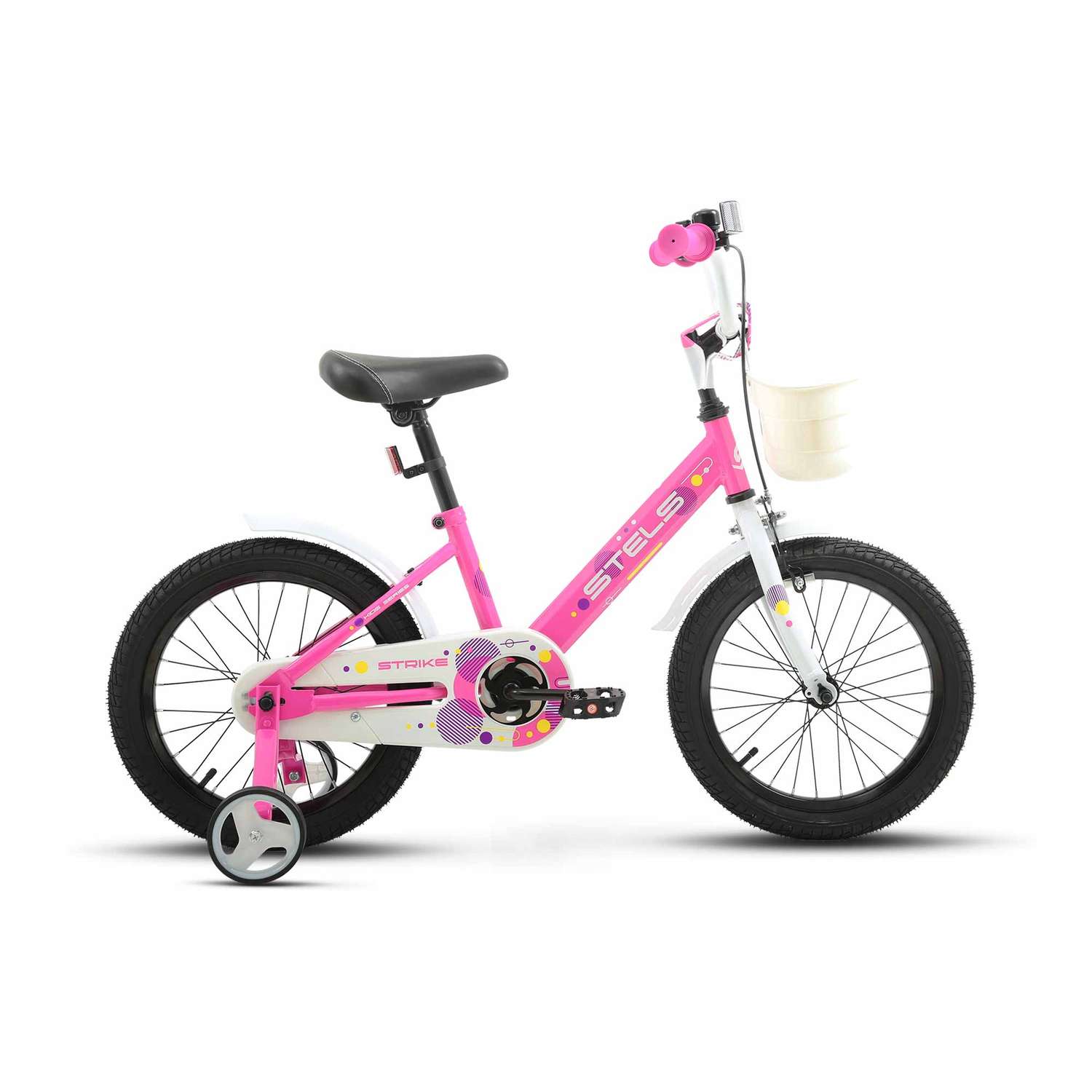 Велосипед детский STELS Strike VC 16 Z010 9.6 Розовый 2024 - фото 4